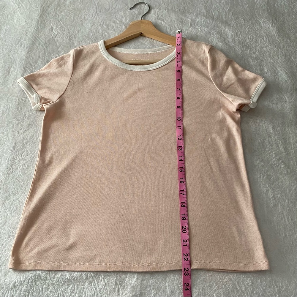 AEO Blue & Pink Ringer Tee Bundle - Picture 7 of 13